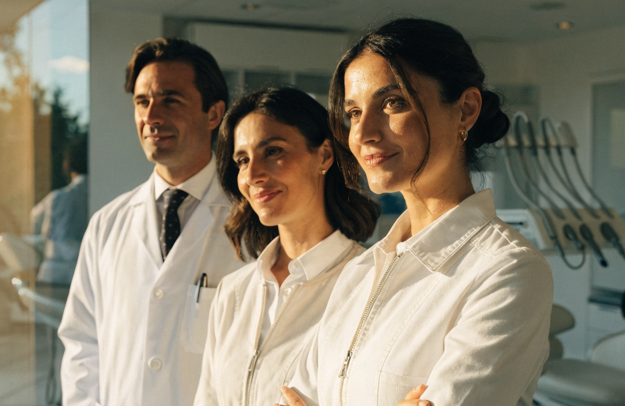 Equipo de una clínica dental